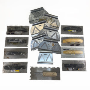 Notched Trowels (sold individually)