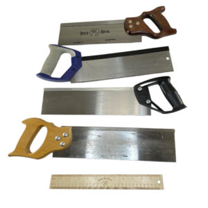 Back Saws (sold individually)