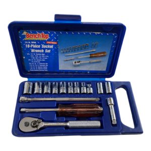 16 pc 1/4" Drive Imperial Socket Wrench Set